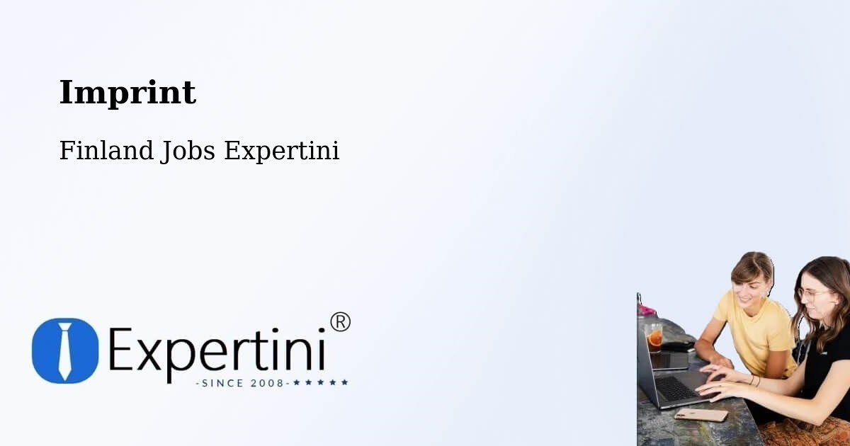 Imprint – Perho - Finland Jobs Expertini