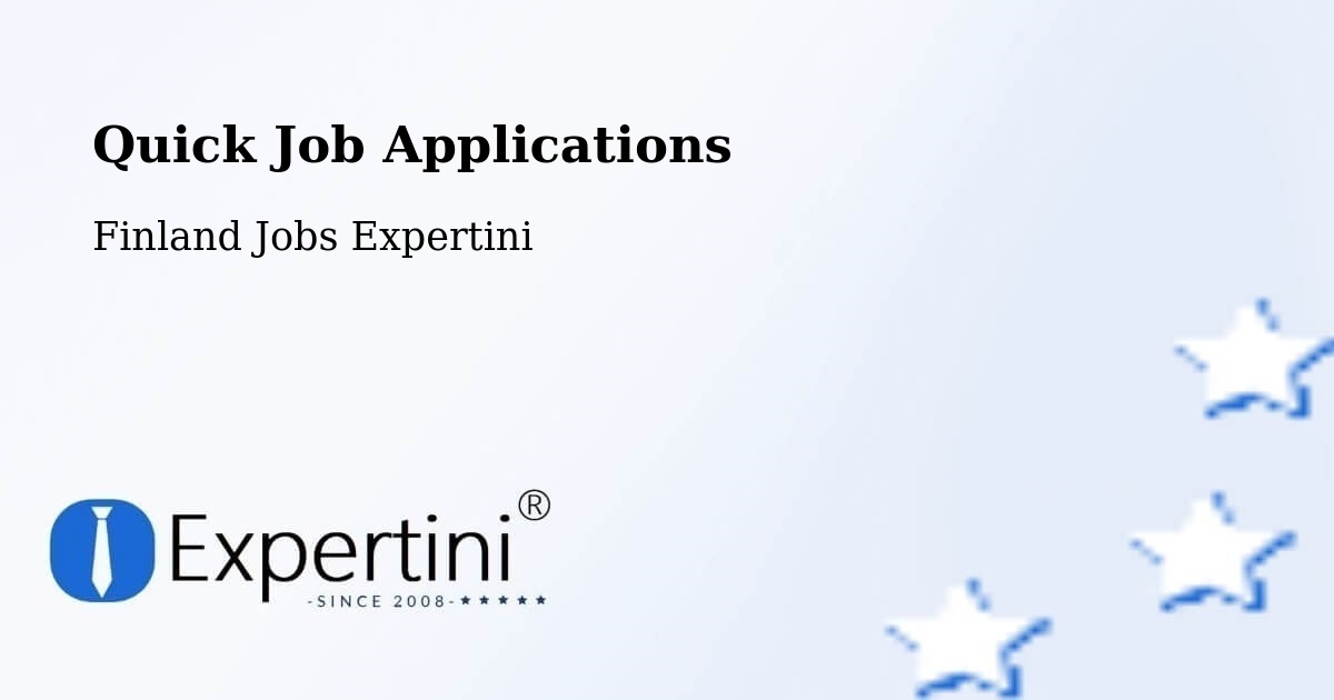 Quick Apply Feature – Perho - Finland Jobs Expertini